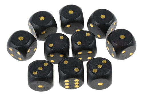 Dados De Madera 4 Piezas