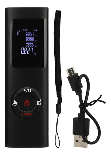 Electronic Distance Ruler Rangefinder Usb Rechargeable High