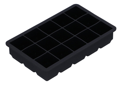 Molde Para Hacer Hielo, 15 Rejillas, Tapa De Silicona Apta