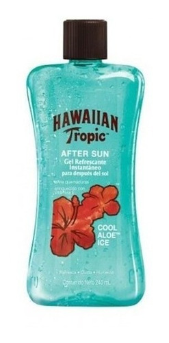 Gel Post Solar Hawaiian Tropic Cool Ice Refrescante Aloe