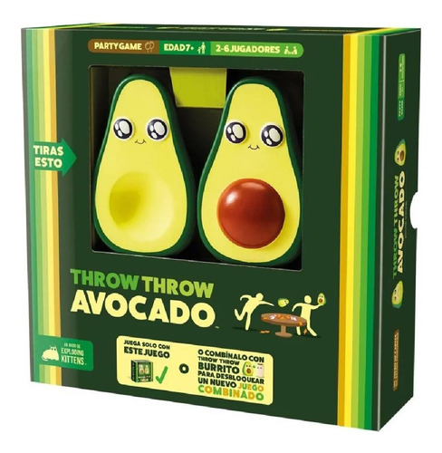 Juego De Mesa Throw Throw Avocado