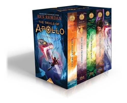 Trials Of Apollo, The 5-book Hardcover Boxed Set