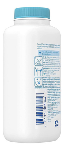 Johnson's Talco Para Bebé, Aloe Calmante Y Vitamina E, 4 Oz