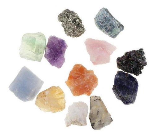 Colección De Rocas Y Minerales 4 Piezas