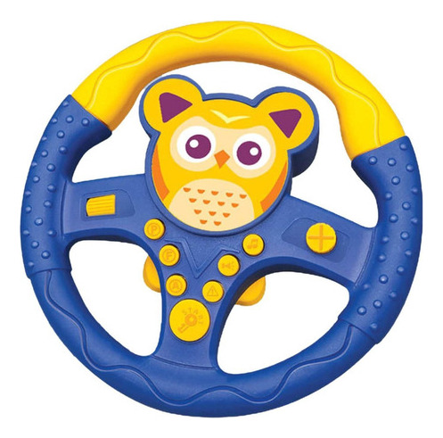 Juego Interactivo Para Niños Baby Steering Wheel Toy Owl [u]