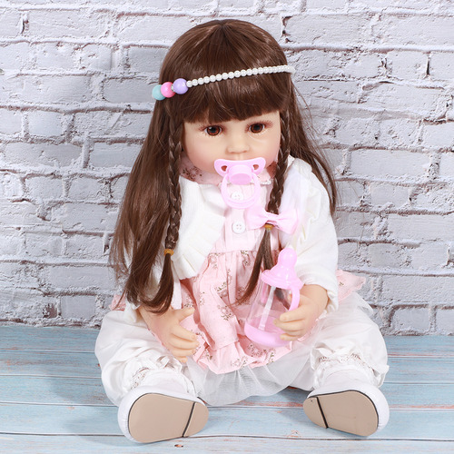 Baby Doll Full Body Silicone Simulation Lifelike Children