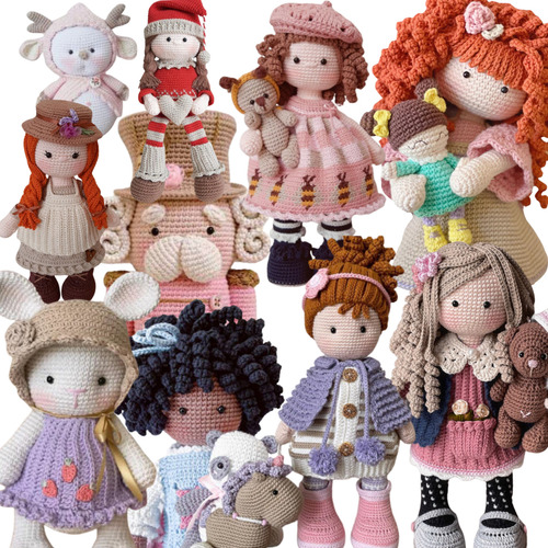 16 Patrones Crochet Amigurumis Tutitass