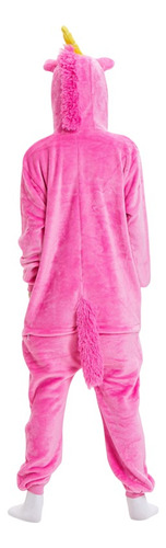Pijama Kigurumi Unicornio Fuccia