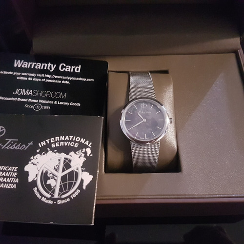 Mathey-tissot Milly Black Mother Of Pearl Dial Ladies Watch