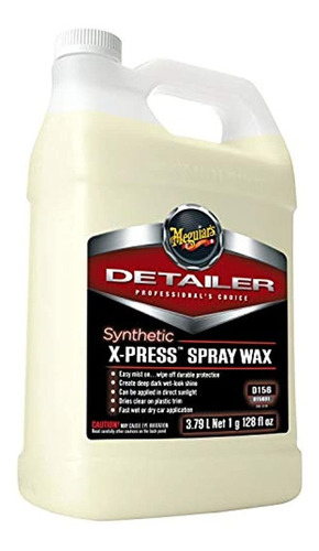 Meguiars D15601 Synthetic Xpress Spray Wax 1 Galón