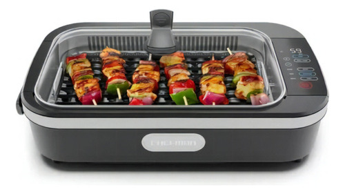 Accugrill Eléctrico Chefman Sin Humo Con Termómetro 1120w