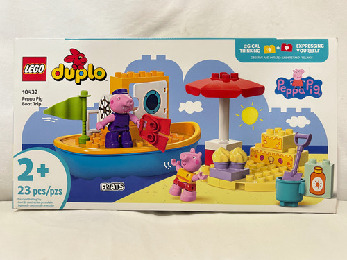Lego Duplo Excursión En Barco De Peppa Pig 23 Pcs Mod 10432