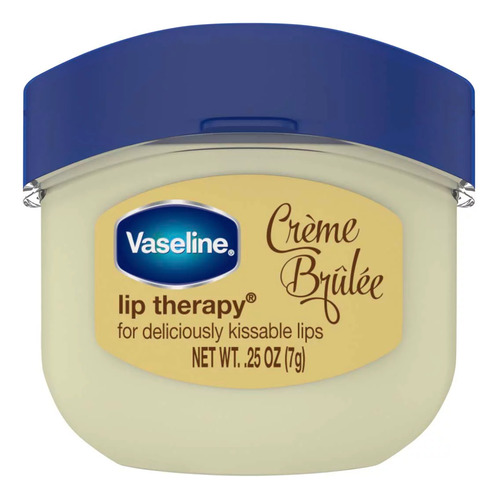 Vaselina Lip Therapy, Crème Brulée Para Labios Secos 7g.