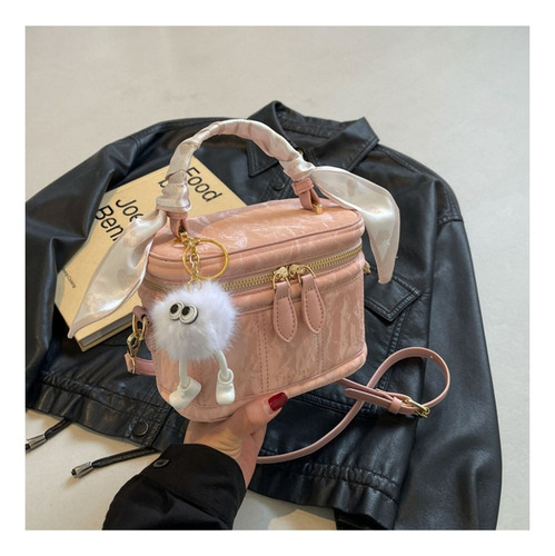 Bolso Pequeño Moderno Para Mujer, Bufanda De Seda Con Cadena