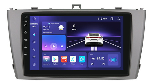 Estéreo Carplay 2+32g Para Toyota Avensis T27 2008-2015