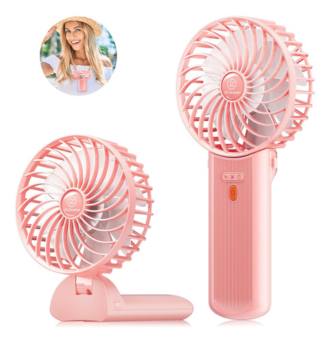 Jzcreater Mini Ventilador De Mano, Ventilador Portátil De Ma