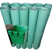 Comprar 20 Separadores Verdes Para Gallos + 20 Comederos Verdes