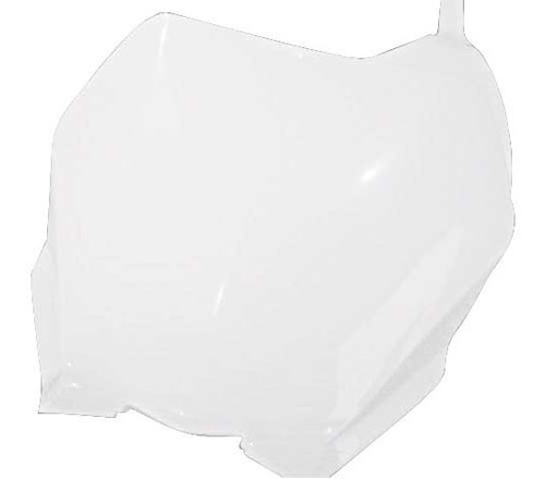 Portanumero Universal Kc03 Blanco Para Moto 