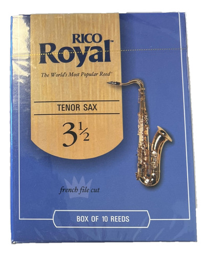 Caña Rico Royal Daddario Woodwinds Rkb1035 Saxo Tenor 3 1/2