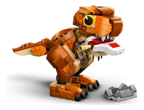 Conjunto De Montar Jurassic World Pequeno Comilão Trex Lego