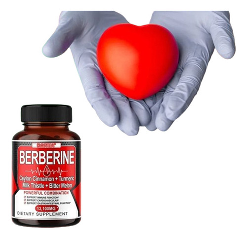 Suplemento En Capsulas Berberine. Aprobado Fda ! ! !