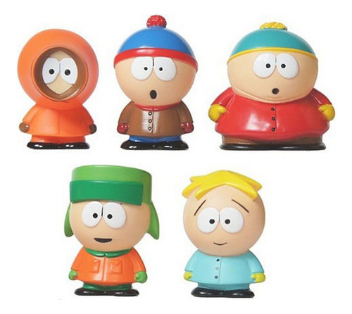 5pcs South Park Acción Figura Modelo Juguete Niños Regalo