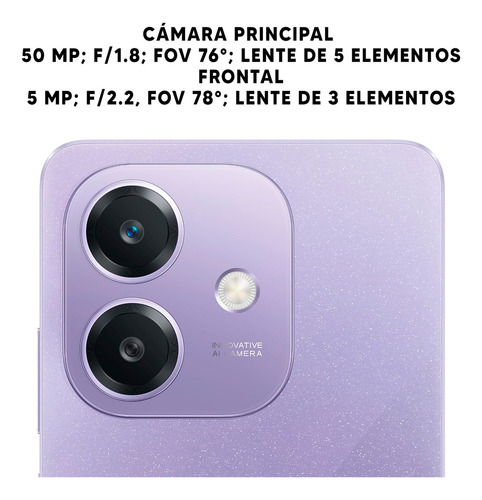 Celular Oppo A40 4gb Ram 256gb Almacenamiento Interno Lila Red 4g Qualcomm Snapdragon Pantalla Amoled 6.67