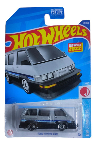 Hot Wheels Coleccion Retro 1986 Toyota Van Familiar Importad