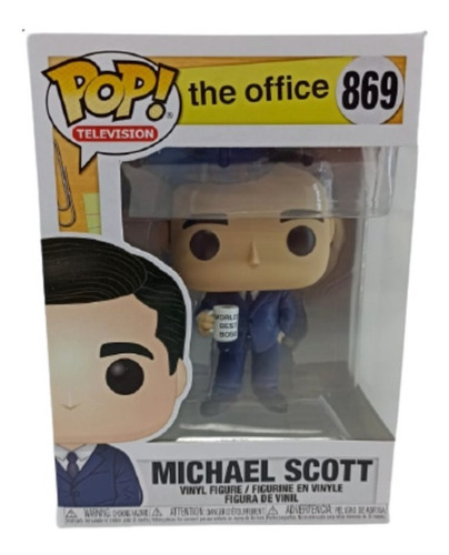 Funko Pop The Office Michael Scott Detalle En La Caja