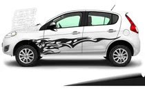 Comprar Calco Fiat Palio Tattoo Flame Tunning Tuning Juego