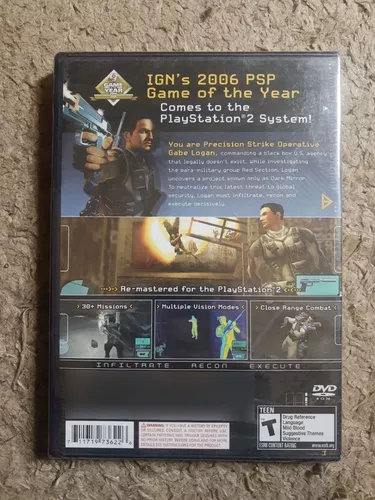 Syphon Filter Dark Mirror Sony Playstation 2 Game