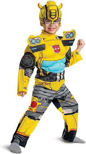 Disfraz Bumblebee Transformers Bebé Talla 3-4 Entrega Inmedi