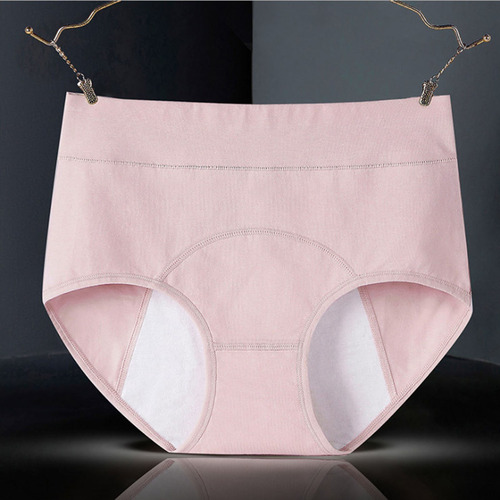 Bragas Menstruales De Cintura Alta Para Mujer A Prueba De Fu