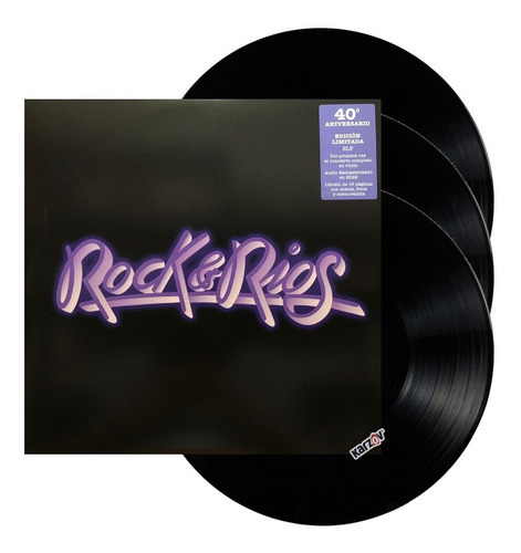 Miguel Rios Rock & Rios 40th Aniversario Box 3 Lp Vinyl