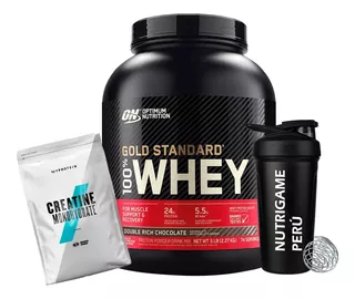 Pack Gold Standard 100% Whey 5lb + Creatina Myprotein 250gr