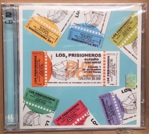 Cd Nuevo Los Prisioneros Estadio Nacional Rock Latino Tz027