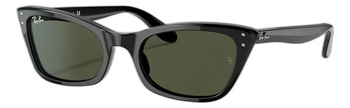 Gafas Ray-ban Lady Burbank Rb2299, negras, diseño de espejo blanco 901-31/55