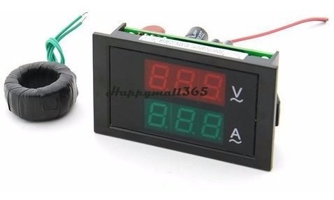 Voltimetro/amperimetro De Panel  300v/100a  Ac., Arduino, Pi