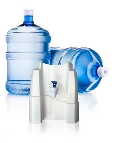 Agua Purificada Kit 2 Bidones + 2 Recargas + Dispensador