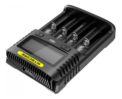 Cargador Ums4 Usb Nitecore 4 Slots Display De Estado