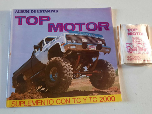 Album Top Motors Toycrom Con 50 Sobres
