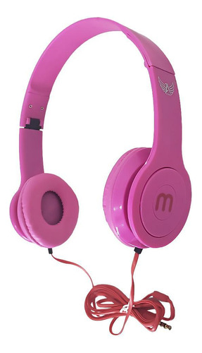 Fone Ouvido Headphone Dobrável Com Fio A-888 Rosa Altomex