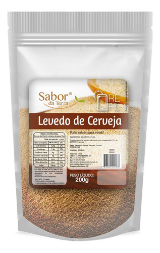 Levedo De Cerveja Sabor Da Terra 200g