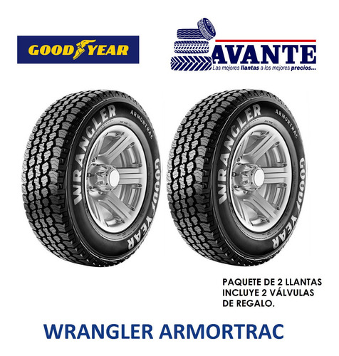 Llanta 265/70r17 Goodyear Wrangler Armor Atr 121 ( Paq. 2 )
