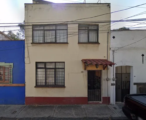 Casa En Barrio Del Niño Jesús En Alberto Zamora #·151 En Coyoacán. Entre Miguel Ángel De Quevedo Y Espíritu Santo. Plaza De La Conchita, Parque Frida Kahlo Y Centro Histórico Coyoacán. Fl19-ru