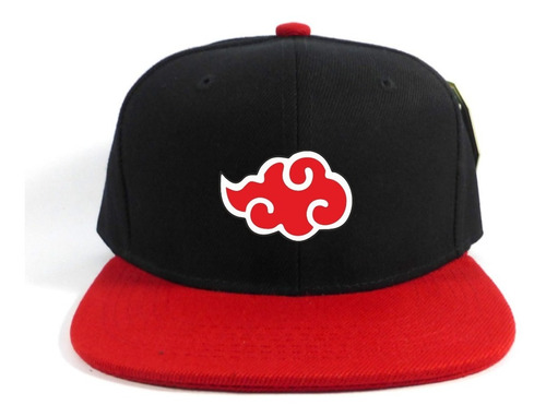 Gorra Plana Snapback Naruto Shippuden - Akatsuki - Anime