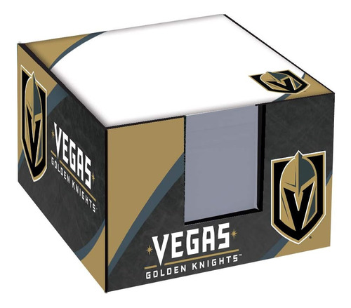 Cubo De Notas Vegas Golden Knights Soporte (8125010), M...