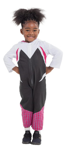 Marvel Spider-man Spider-gwen Ghost Spider Mono Con Para 6