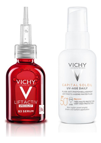 Kit Vichy Serum Specialist B3 + Capital Soleil Uv Age Fps50+