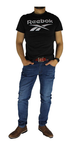 Imagen 2 de 7 de Jeans Hombre Elasticados Slim Azul
